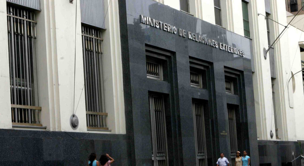 Ministerio De Relaciones Exteriores   EBD Perú SA